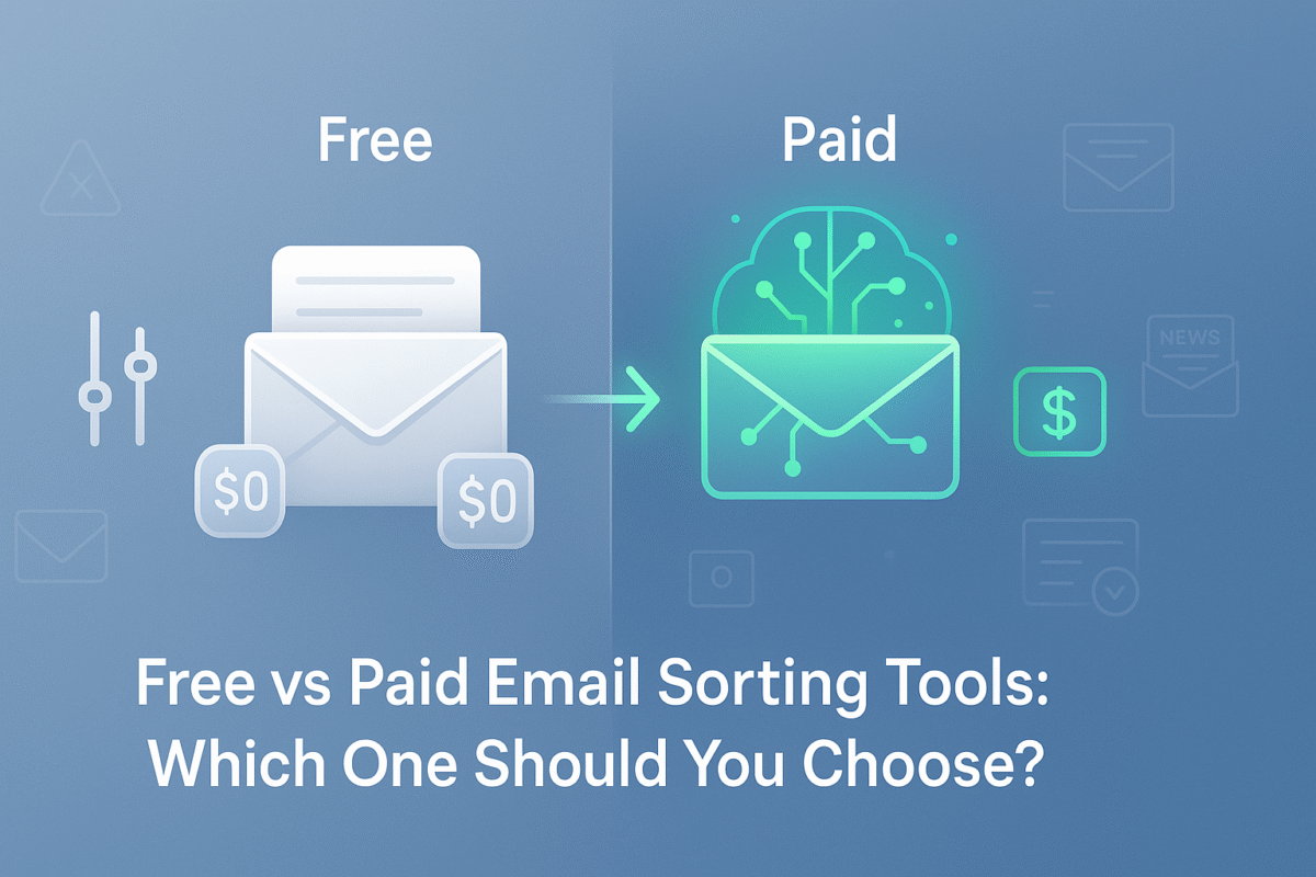 Free vs Paid Email Sorting Tools: Which One Should You Choose?