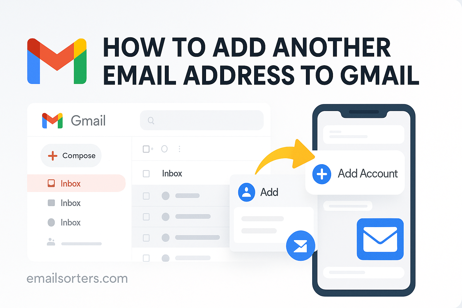 Add Another Email Address to Gmail