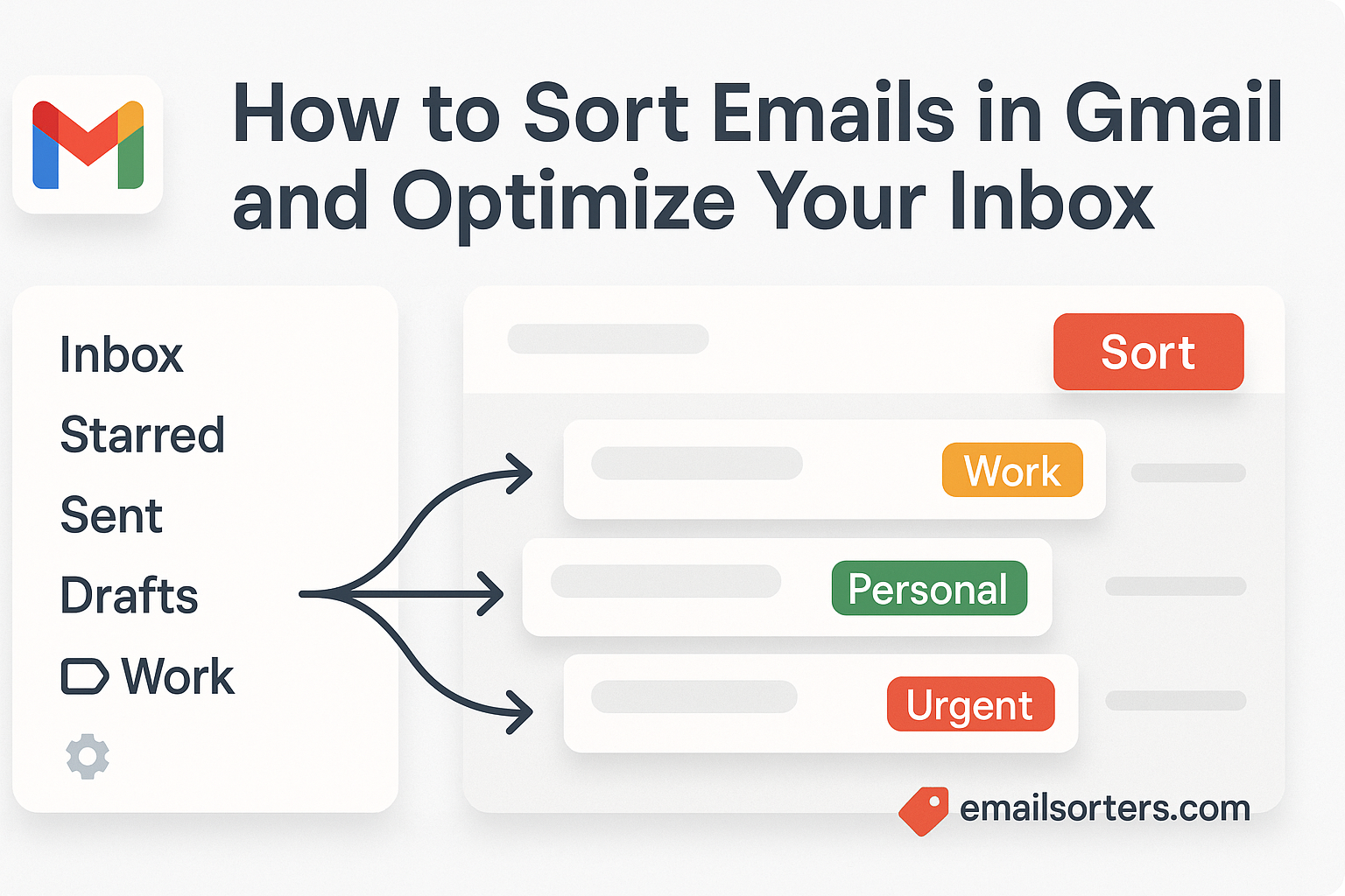 How to Sort Emails in Gmail