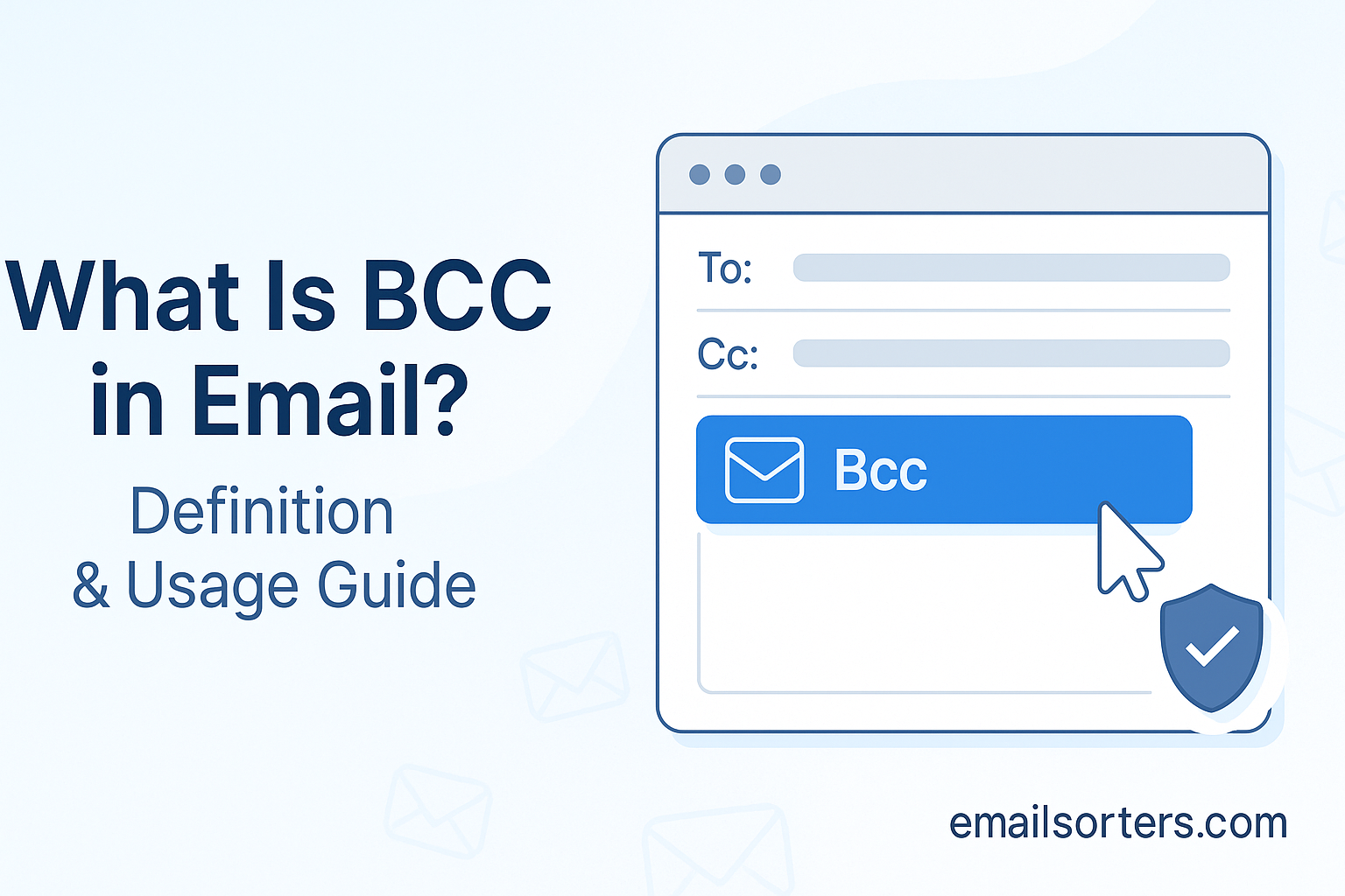 BCC in Email