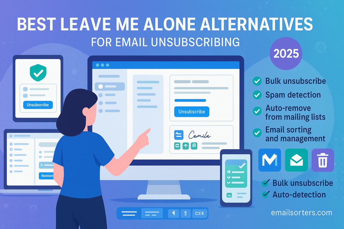 Leave Me Alone alternatives