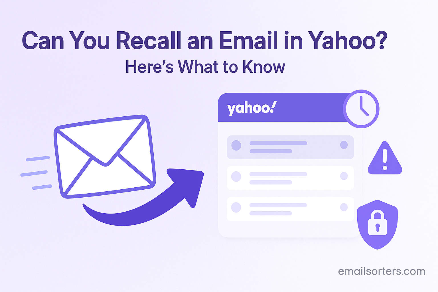 Recall Email in Yahoo