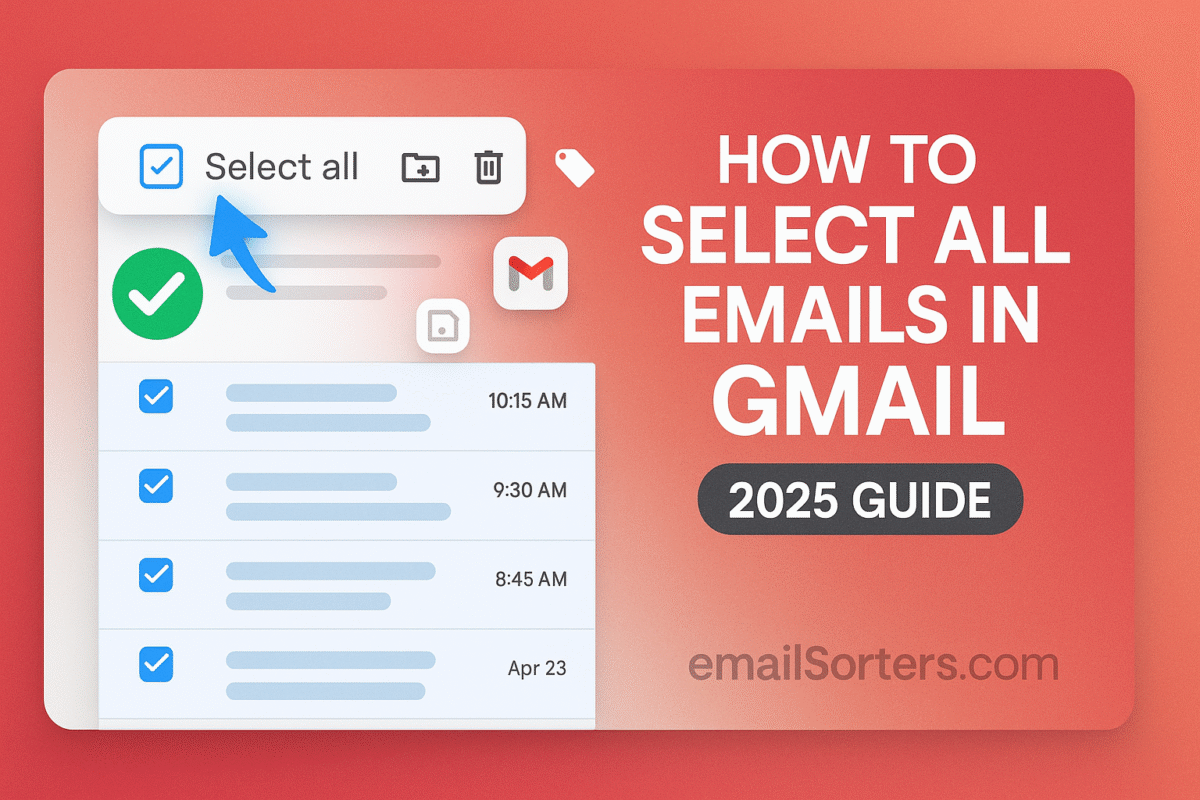 Select All Emails in Gmail