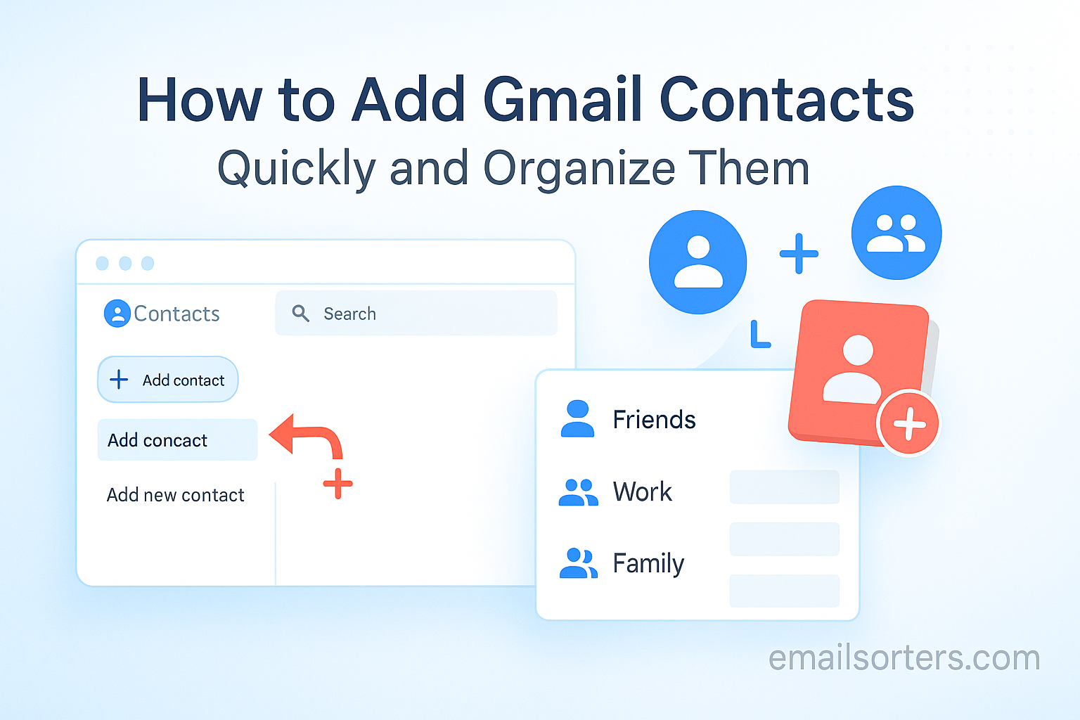 Add Gmail Contacts