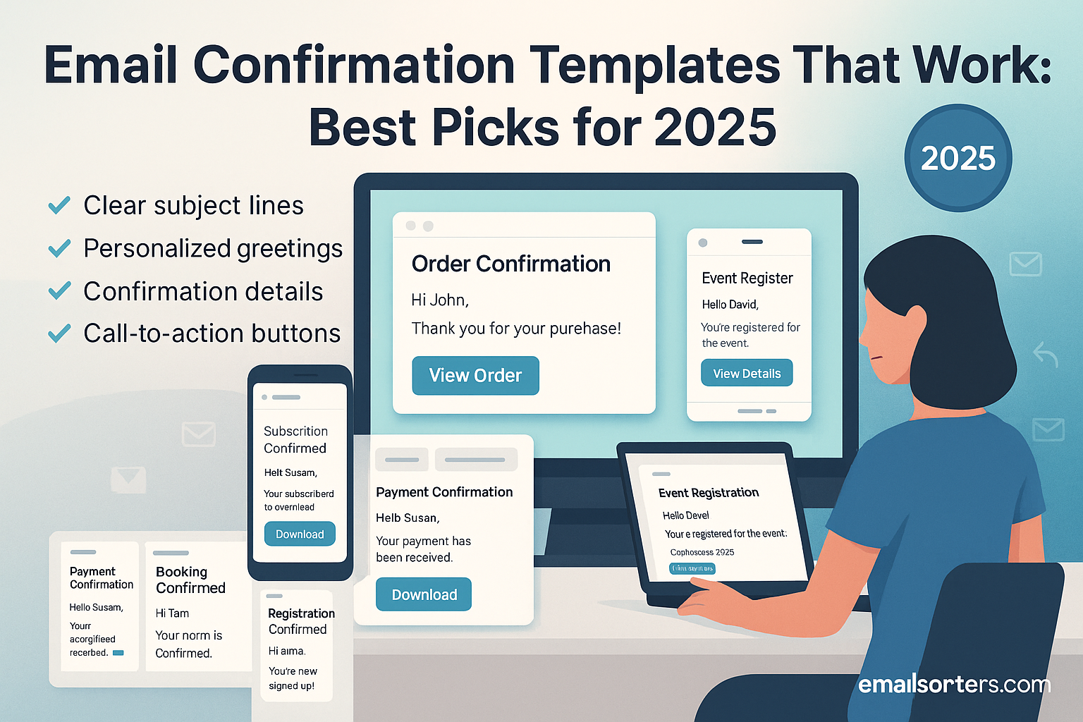 Confirmation Service Email Email Confirmation Templates That Work: Best Picks For 2025