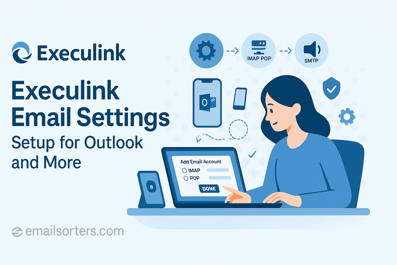Execulink Email Settings