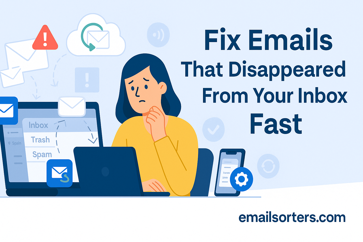 Emails disappeared inbox