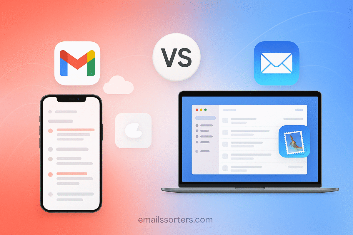 Gmail vs Apple Mail
