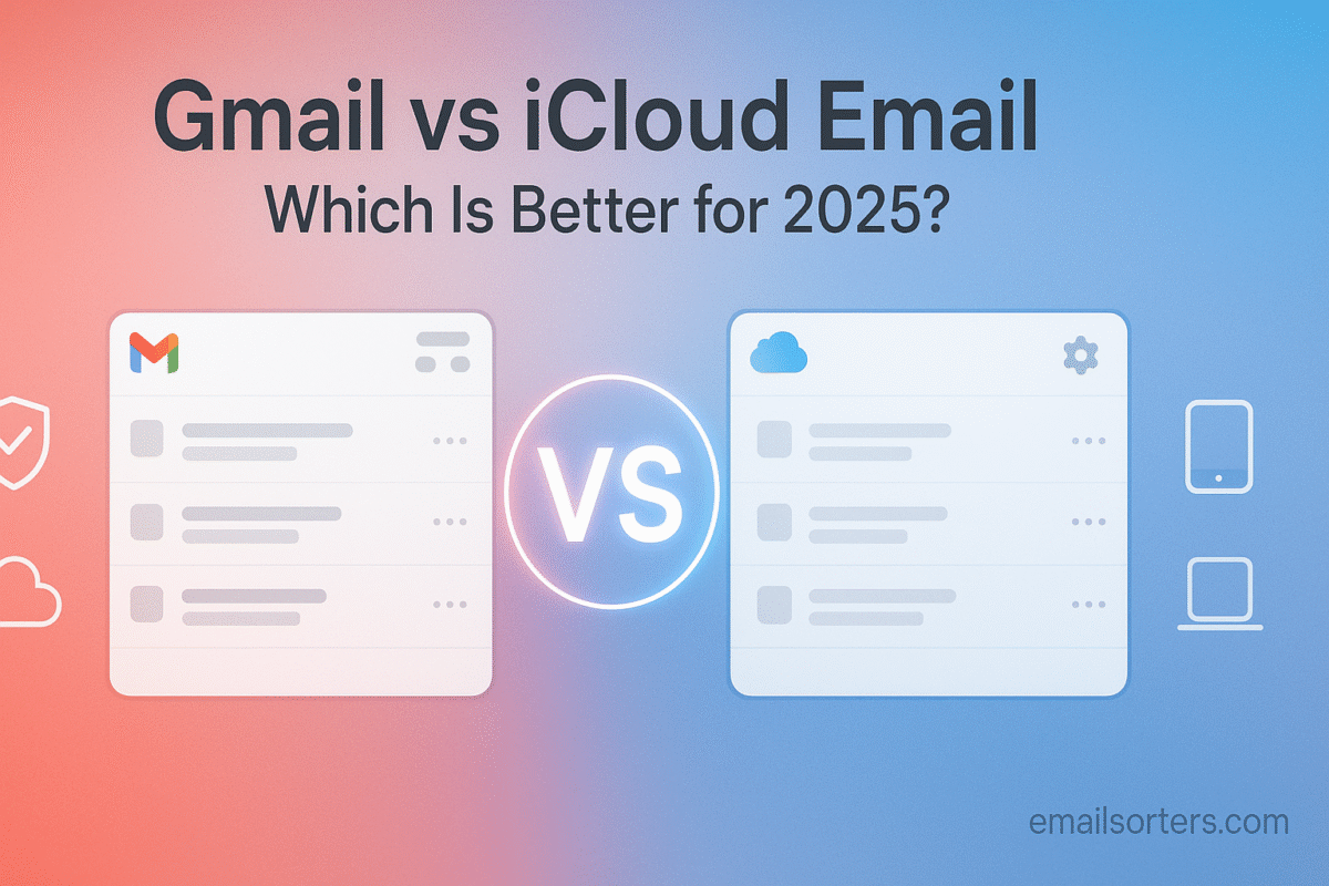 Gmail vs iCloud