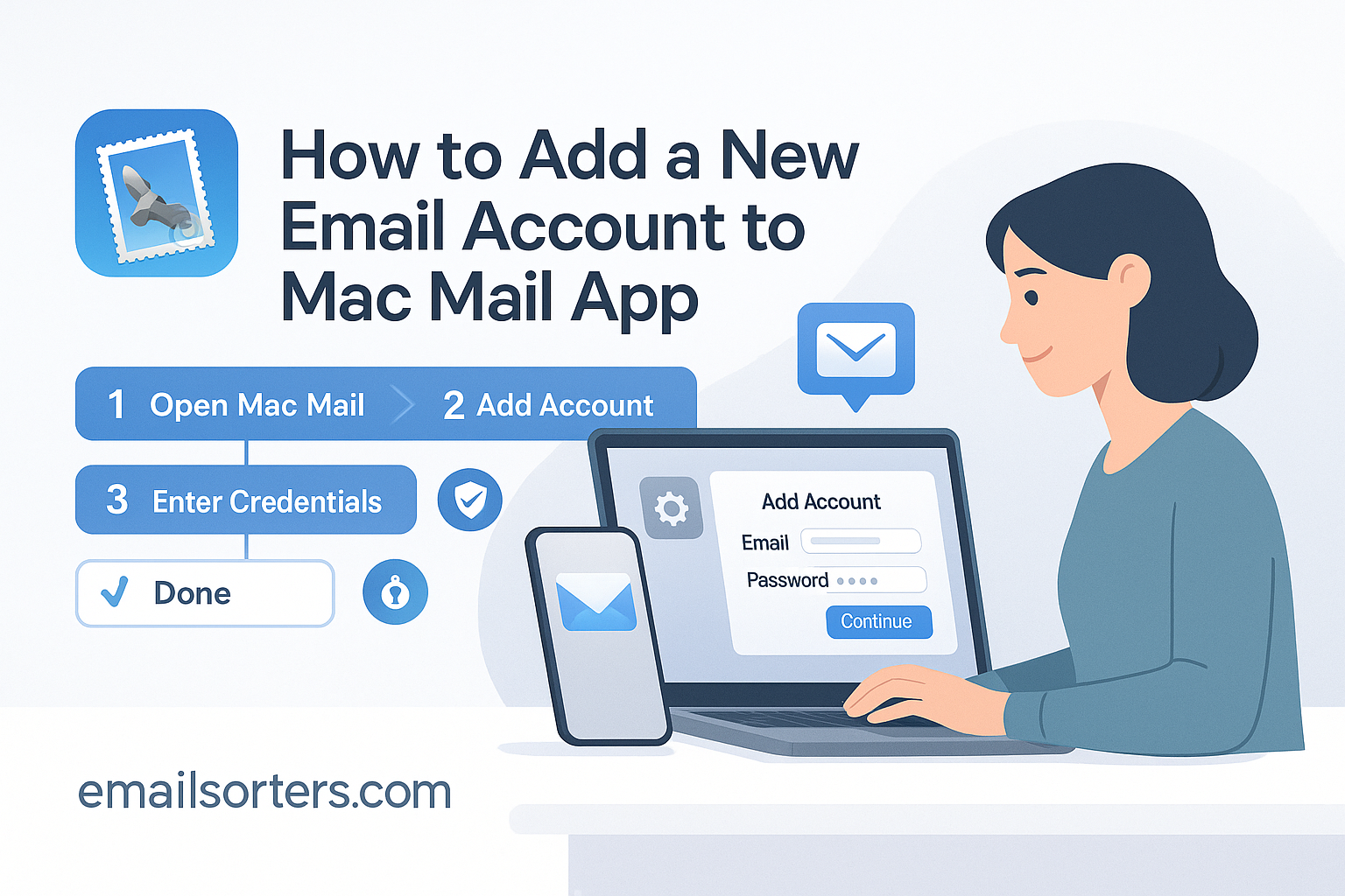 Add email to Mac Mail