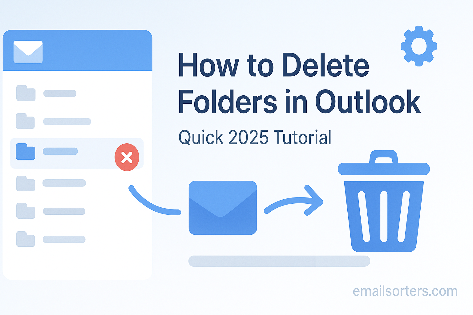 Delete Folders in Outlook