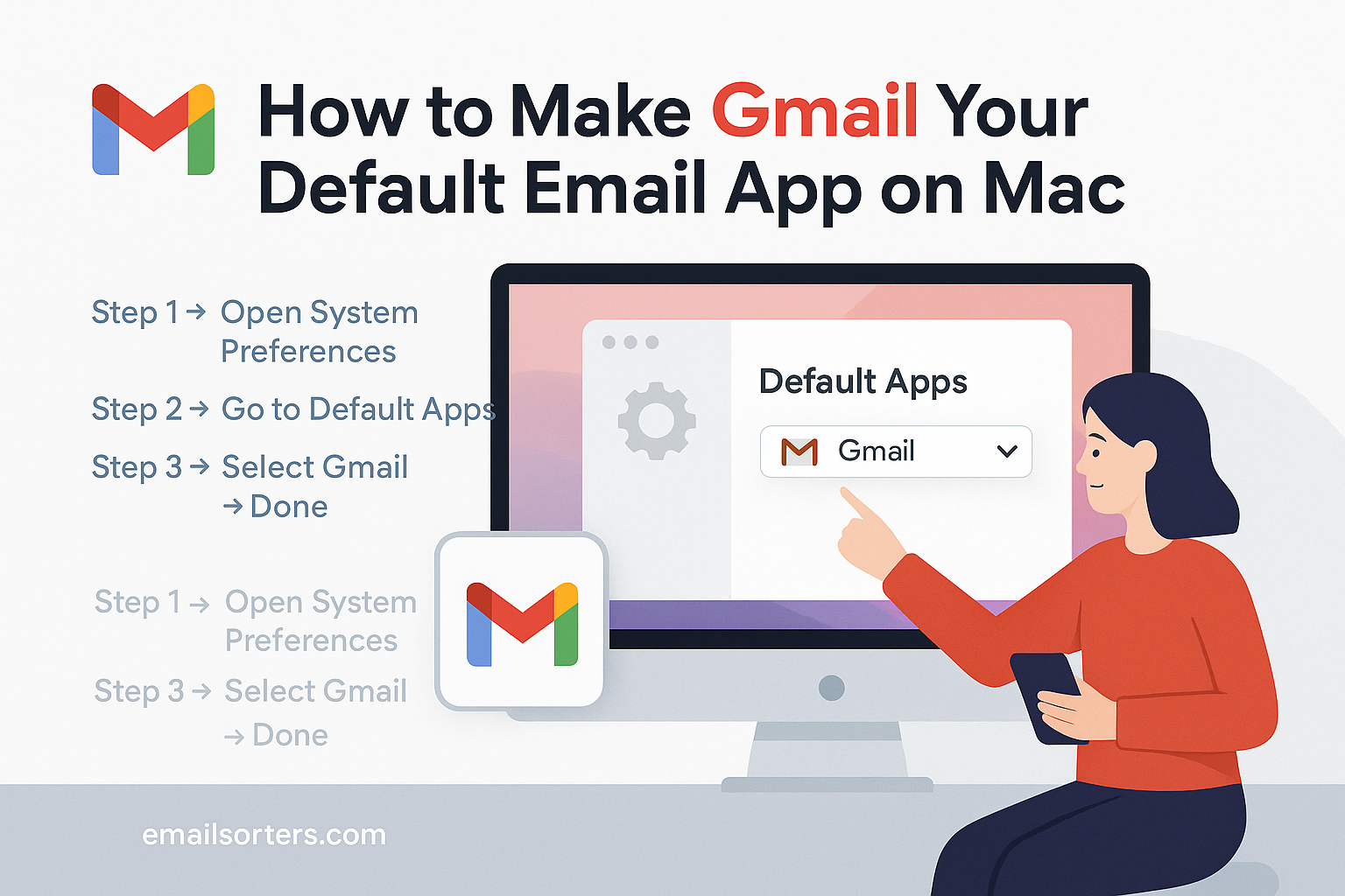 Make Gmail default Mac