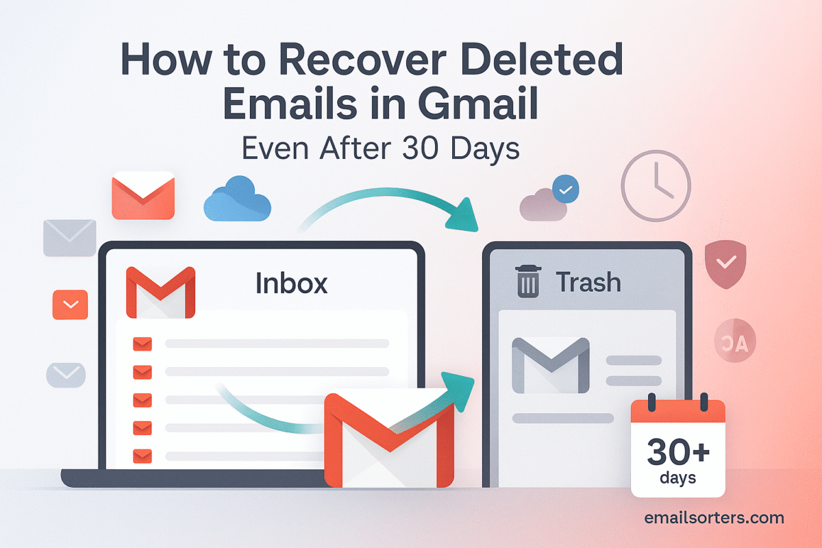Recover Deleted Emails in Gmail