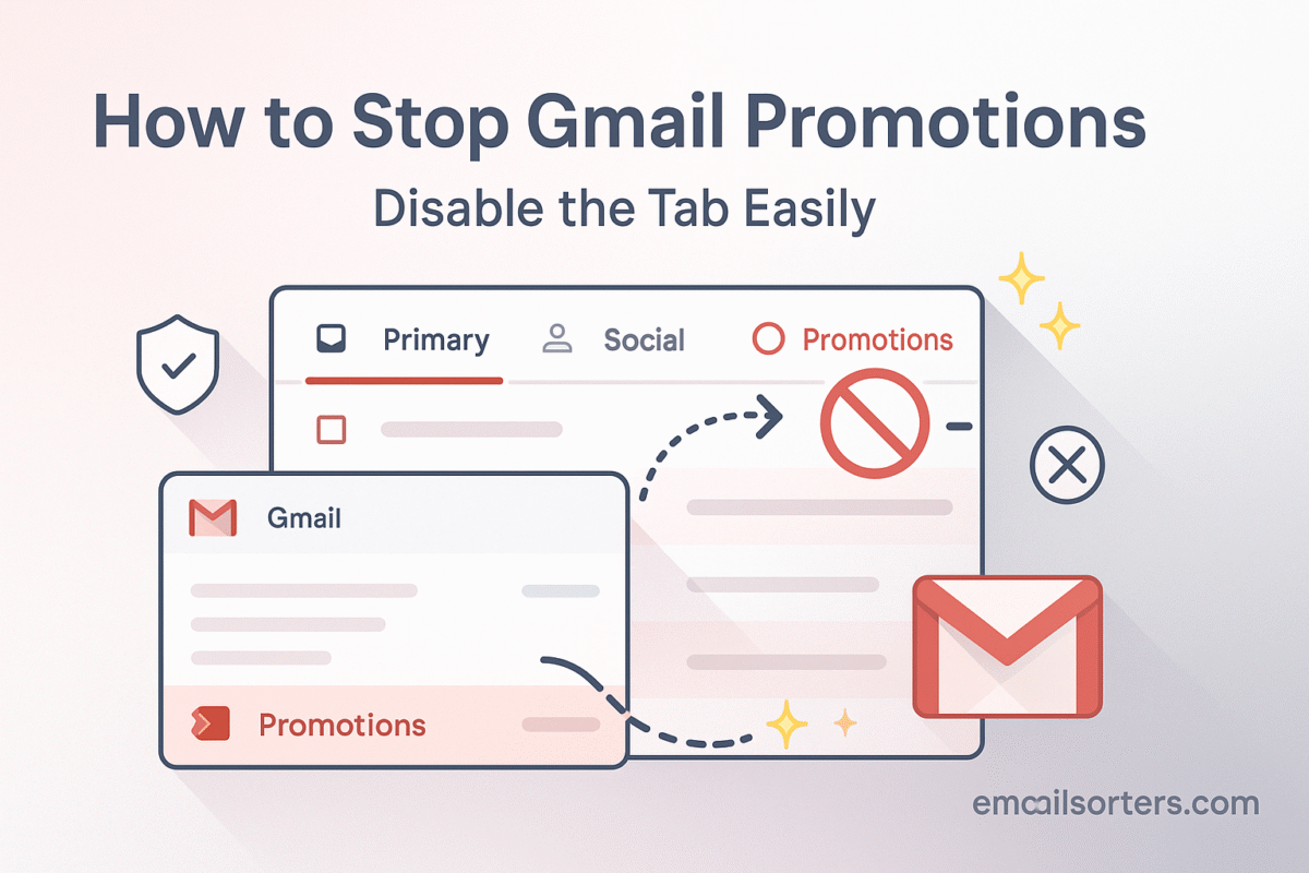 Stop Gmail promotions