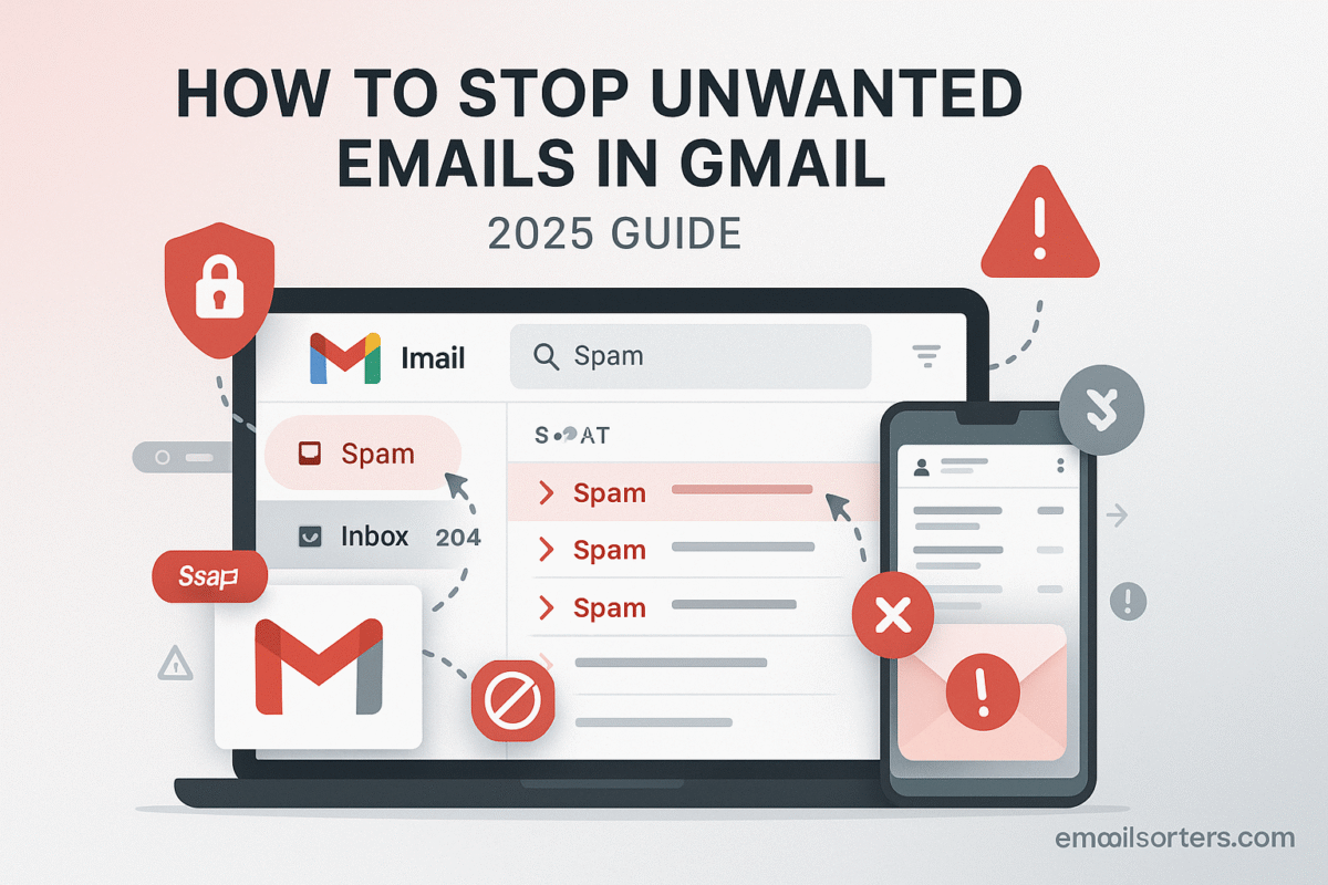 Unwanted Emails in Gmail