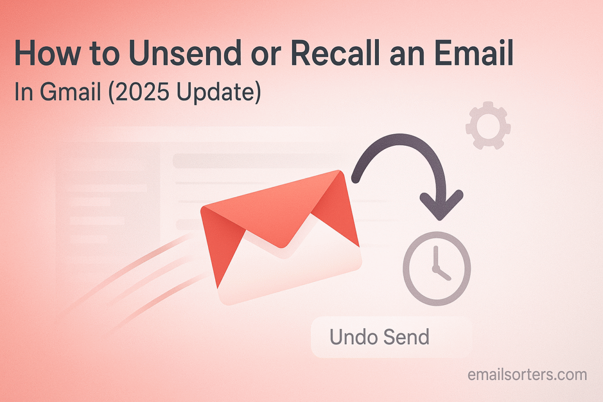 Recall email Gmail