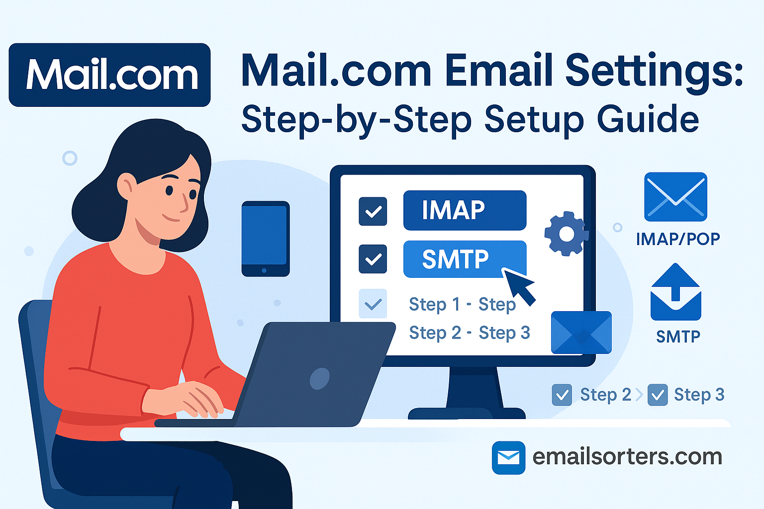 Mail.com email settings