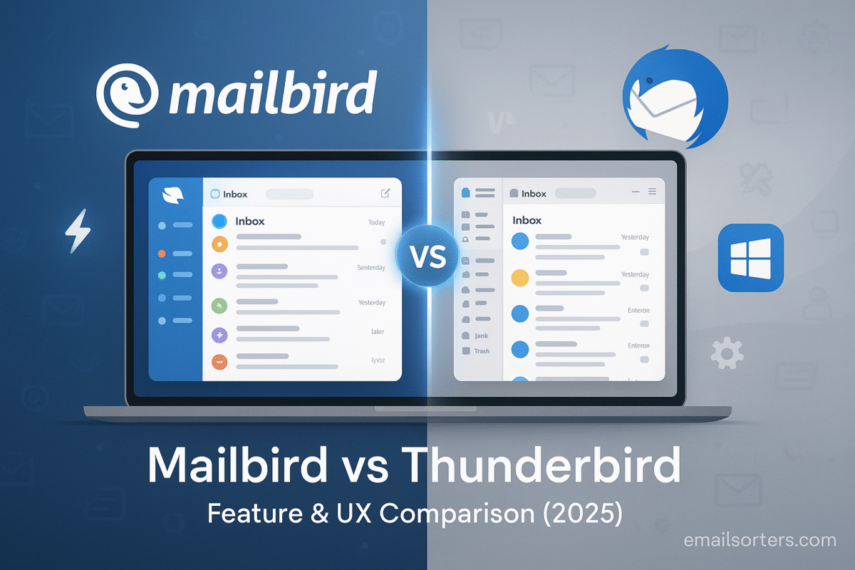Mailbird vs Thunderbird
