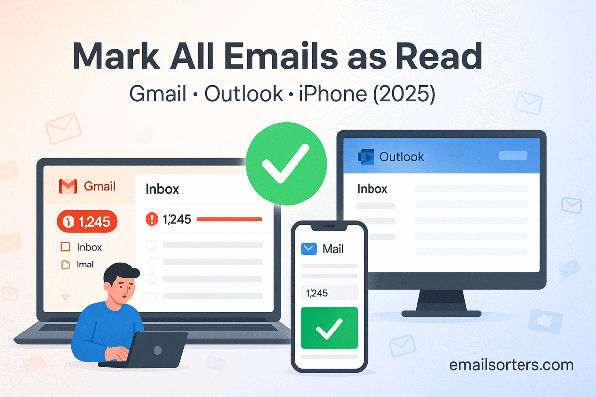 Mark all emails read