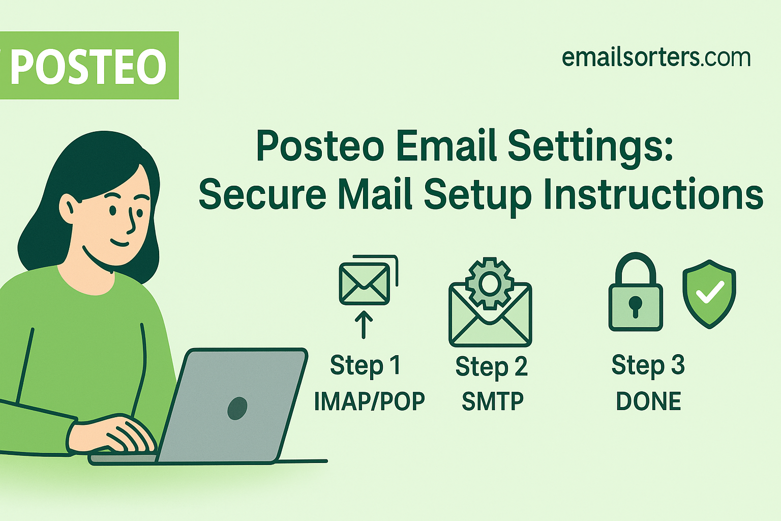 Posteo Email Settings