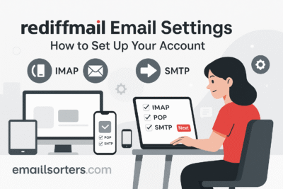Rediffmail Email Settings: How To Set Up Your Account