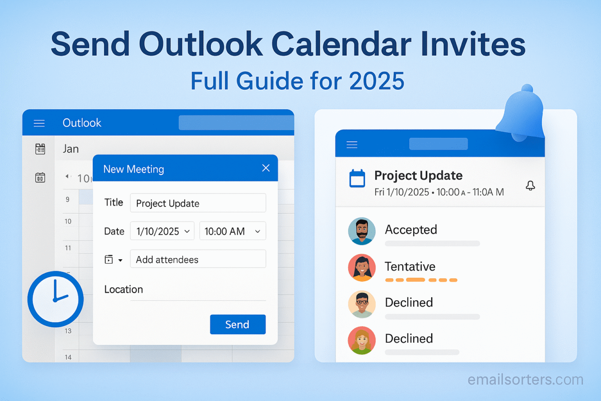 Send Outlook Calendar