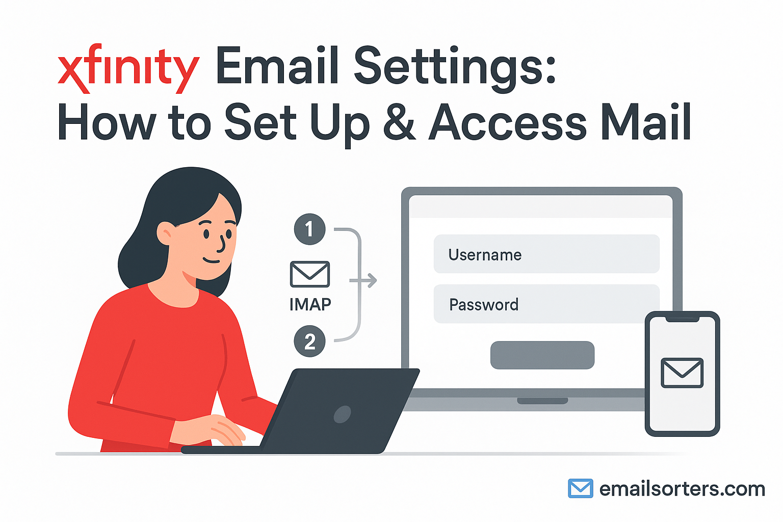 Xfinity Email Setting