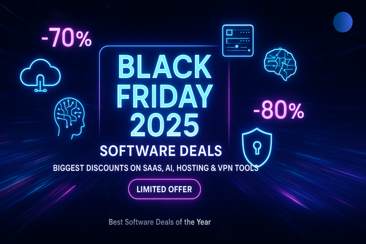 Black Friday Software Deals