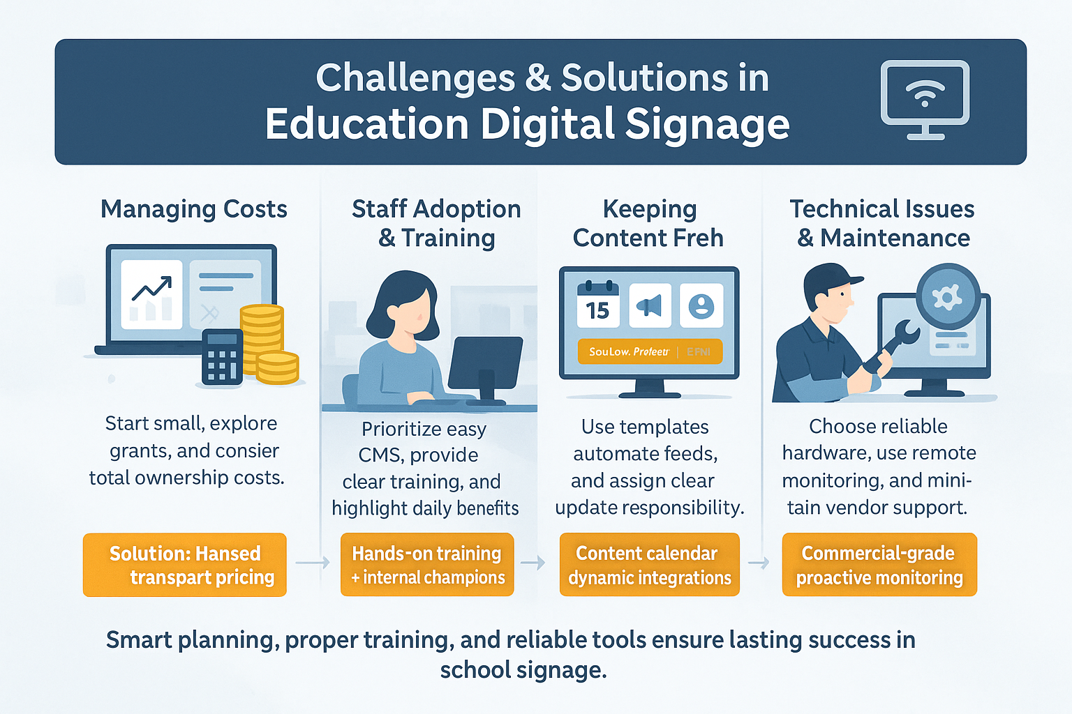 What Are Common Challenges and How Can Schools Overcome Them