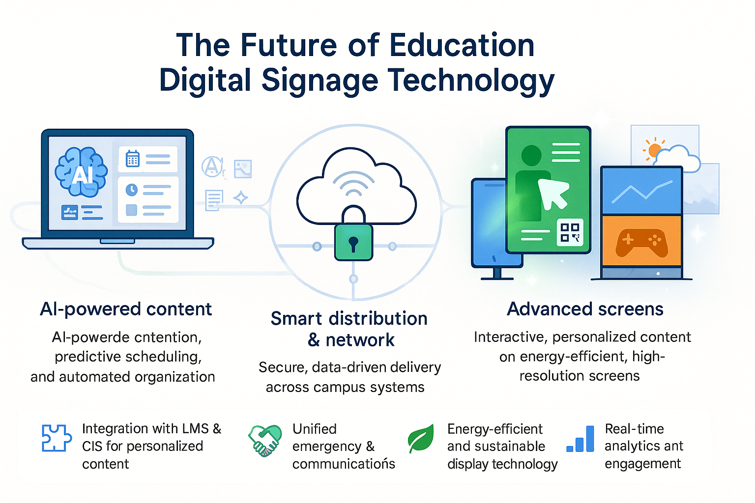 Future Hold for Education Digital Signage Technology