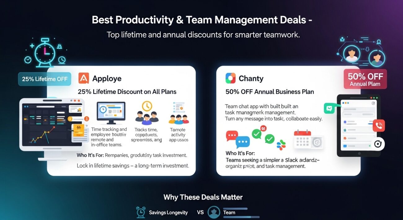 Best Productivity & Team Management Deals