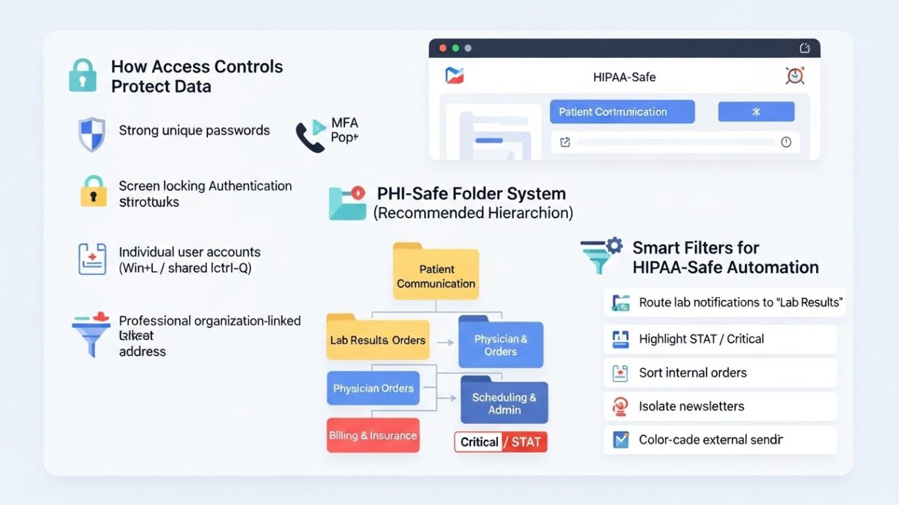 HIPAA-safe email practices